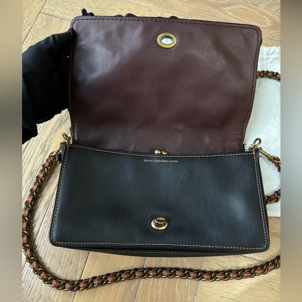 COACH Dinky Bag With Tea Rose - Picture 5 of 16